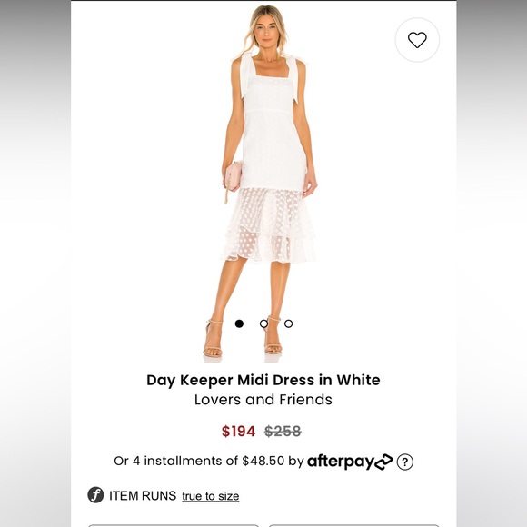 REVOLVE white dress size S - Picture 4 of 7